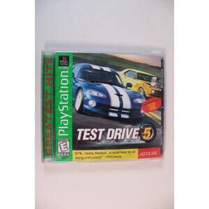 Test Drive 5 (Sony PlayStation 1, PS1) Greatest Hits, Authentic, complete